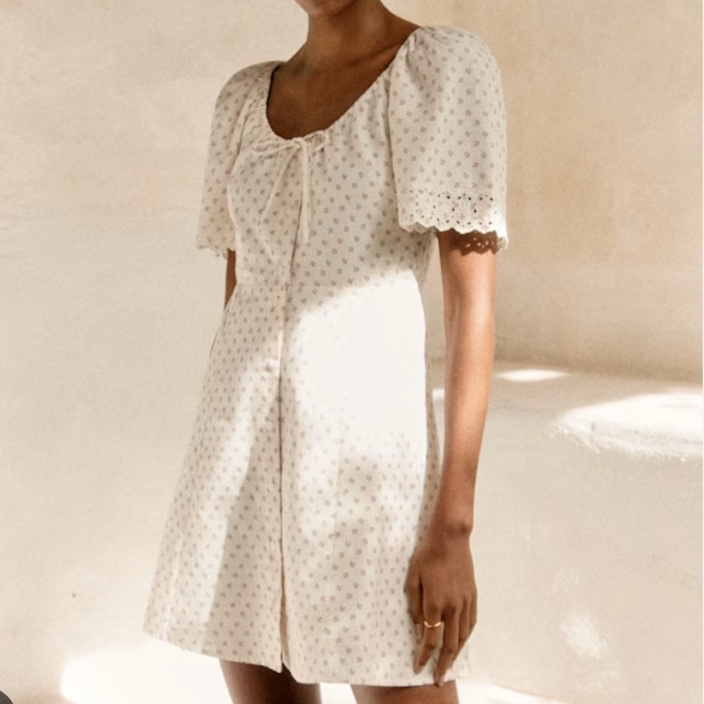 Sezane Vika dress in the Mili print
